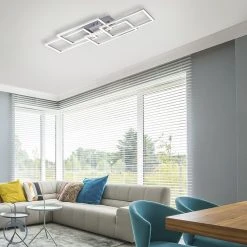 Beste Bewertungen von 🥰 Paul Neuhaus Deckenleuchte Stahl 53 cm inkl. LED und dimmbarem 3-Licht - Amanda ❤️