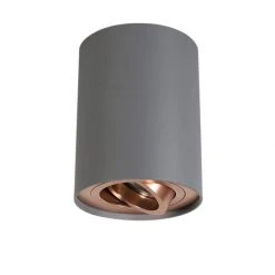 Bestpreis 🔥 QAZQA Spot grau mit Kupferwirbel und Neigung - Rondoo Up 🎁 13 Bestpreis 🔥 QAZQA Spot grau mit Kupferwirbel und Neigung - Rondoo Up 🎁 -Deckenleuchten Verkaufs-Shop 2165 92658 6