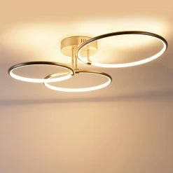 Am billigsten ❤️ QAZQA Design Deckenleuchte Stahl inkl. LED 3-stufig dimmbar 3-Licht - Joaniqa 🎁 26 Am billigsten ❤️ QAZQA Design Deckenleuchte Stahl inkl. LED 3-stufig dimmbar 3-Licht - Joaniqa 🎁 -Deckenleuchten Verkaufs-Shop 2206 103416 11