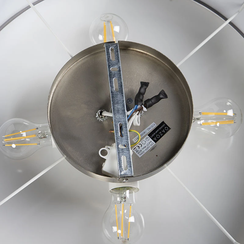 Coupon 🎁 QAZQA Country Deckenleuchte grau 50 cm - Drum 🌟 7 Coupon 🎁 QAZQA Country Deckenleuchte grau 50 cm - Drum 🌟 – Bild 7