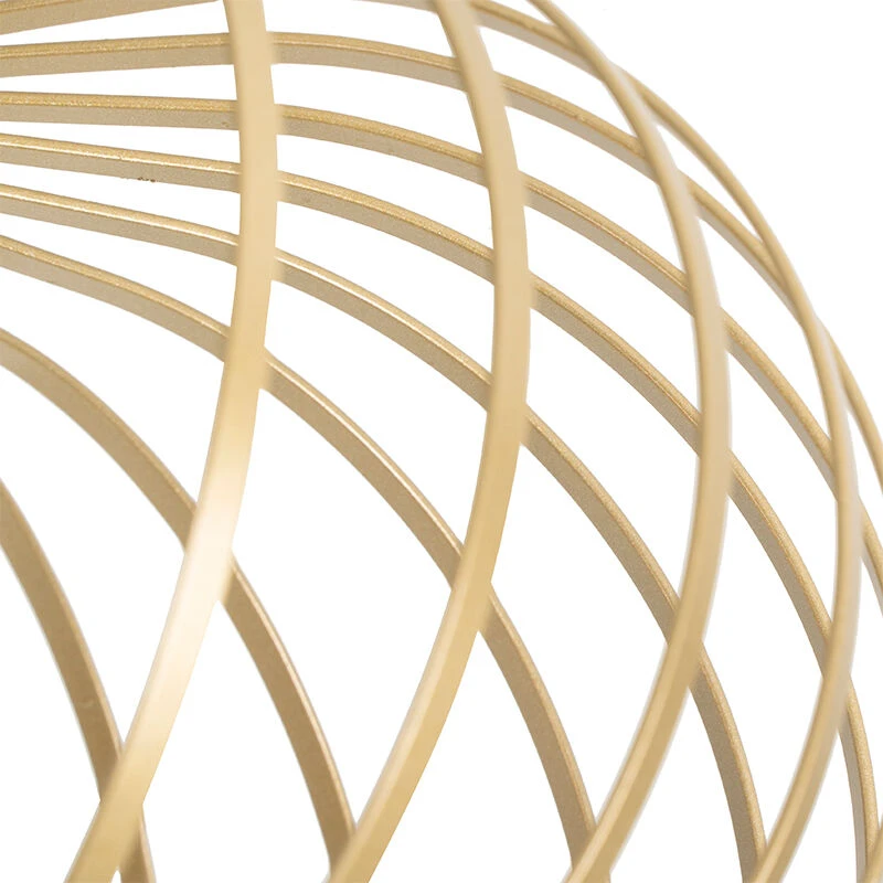 Bestes Angebot 👍 QAZQA Design-Deckenleuchte gold 39 cm - Johanna 🔥 6 Bestes Angebot 👍 QAZQA Design-Deckenleuchte gold 39 cm - Johanna 🔥 – Bild 6