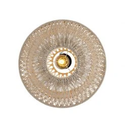 Am billigsten 🧨 QAZQA Orientalische Deckenlampe grau 50 cm - Leonard ⌛ -Deckenleuchten Verkaufs-Shop 2268 104823 9