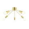 Großhandel 🥰 QAZQA Art Deco Deckenleuchte gold 5-flammig -Facil 🧨