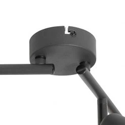 Top 10 🤩 QAZQA Design-Deckenleuchte schwarz mit goldfarbenem 4-flammigem Rechteck - Noud ✔️ -Deckenleuchten Verkaufs-Shop 2297 105047 7