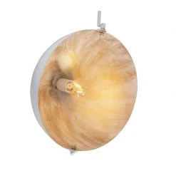 Bestes Angebot 👏 QAZQA Industrielle Deckenleuchte weiß mit gold neigbar - Magna 💯 -Deckenleuchten Verkaufs-Shop 2308 105334 8