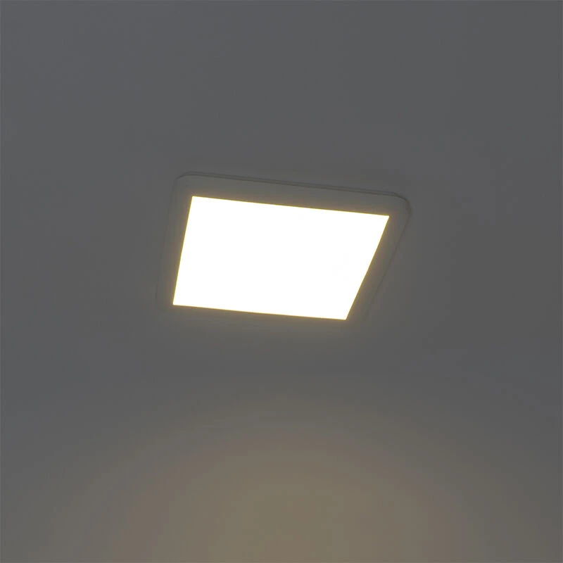 Neu 😍 QAZQA Deckenleuchte weiß 30 cm inkl. LED 3-stufig dimmbar IP44 - Steve 🥰 11 Neu 😍 QAZQA Deckenleuchte weiß 30 cm inkl. LED 3-stufig dimmbar IP44 - Steve 🥰 – Bild 11