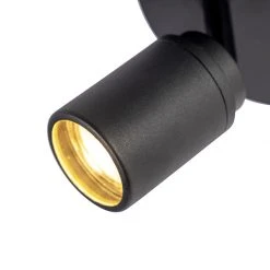 Großhandel 🛒 QAZQA Moderner Badstrahler schwarz 3-flammig IP44 - Ducha 👍 -Deckenleuchten Verkaufs-Shop 2339 98694 2