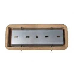 Budget 🤩 QAZQA Industriestrahler rostbraun mit Holz kippbar 2-Licht - Gina 🔥 -Deckenleuchten Verkaufs-Shop 2344 96673 11