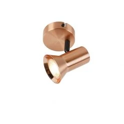 Schlussverkauf 👍 QAZQA Decken- und Wandstrahler Kupfer dreh- und neigbar - Karin 1 🔔 -Deckenleuchten Verkaufs-Shop 2359 92934 2