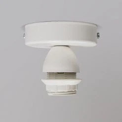 Neu 🧨 QAZQA Moderne Deckenleuchte weiß mit schwarzem Schirm 45 cm - Combi 🔔 -Deckenleuchten Verkaufs-Shop 2362 94202 2