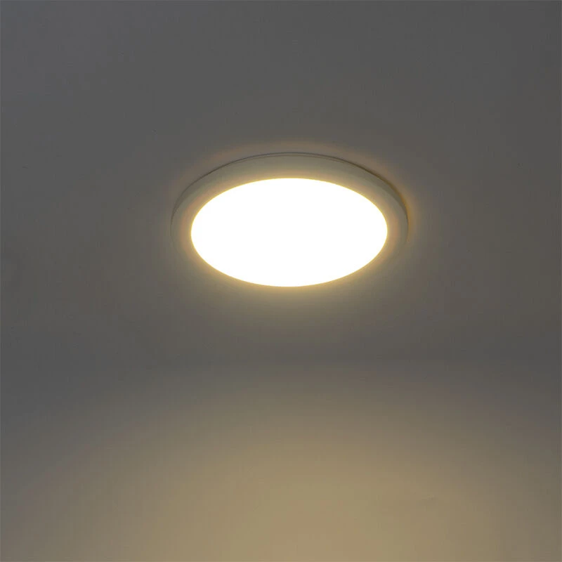 Billig 🎉 QAZQA Deckenleuchte weiß 30 cm inkl. LED 3-stufig dimmbar IP44 - Steve ⭐ 13 Billig 🎉 QAZQA Deckenleuchte weiß 30 cm inkl. LED 3-stufig dimmbar IP44 - Steve ⭐ – Bild 13