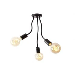 Großhandel ⭐ QAZQA Design Deckenleuchte schwarz 3-Licht - Wimme ⭐ -Deckenleuchten Verkaufs-Shop 2405 102755 4
