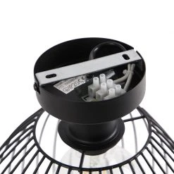 Rabatt 👏 QAZQA Design Deckenleuchte schwarz 29 cm - Pua ✨ -Deckenleuchten Verkaufs-Shop 2415 102451 9