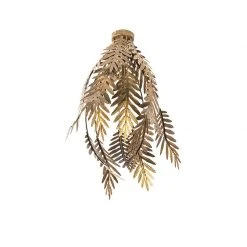 Blitzangebot ⭐ QAZQA Vintage Deckenleuchte gold - Botanica 👍 -Deckenleuchten Verkaufs-Shop 2436 97279 9