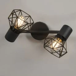 Top 10 ✨ QAZQA Art Deco Spot schwarz schwenk- und neigbar - Mosh 2 ⭐ -Deckenleuchten Verkaufs-Shop 2463 93946 7