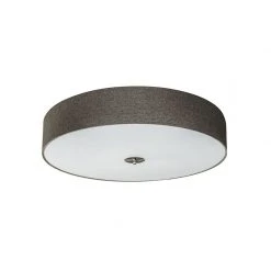 Budget 🤩 QAZQA Land Deckenleuchte taupe 70 cm - Trommel Jute ⭐ -Deckenleuchten Verkaufs-Shop 2494 91172 4