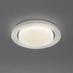 Großhandel ⌛ QAZQA Deckenleuchte weiß 38 cm inkl. LED mit Fernbedienung - Jochem 🔥 27 Großhandel ⌛ QAZQA Deckenleuchte weiß 38 cm inkl. LED mit Fernbedienung - Jochem 🔥 -Deckenleuchten Verkaufs-Shop 2533 103956 12