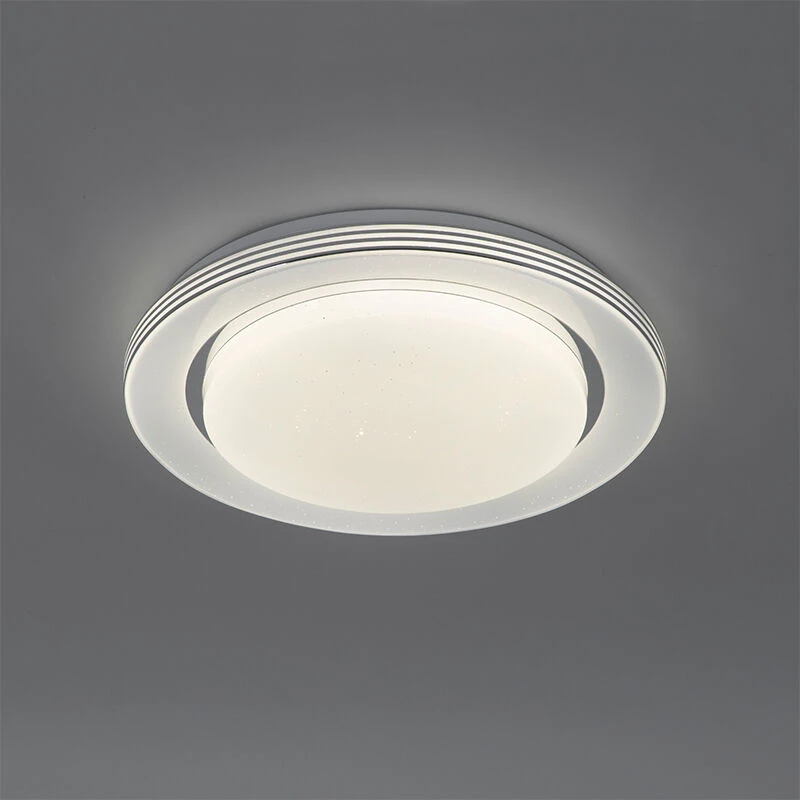 Großhandel ⌛ QAZQA Deckenleuchte weiß 38 cm inkl. LED mit Fernbedienung - Jochem 🔥 13 Großhandel ⌛ QAZQA Deckenleuchte weiß 38 cm inkl. LED mit Fernbedienung - Jochem 🔥 – Bild 13