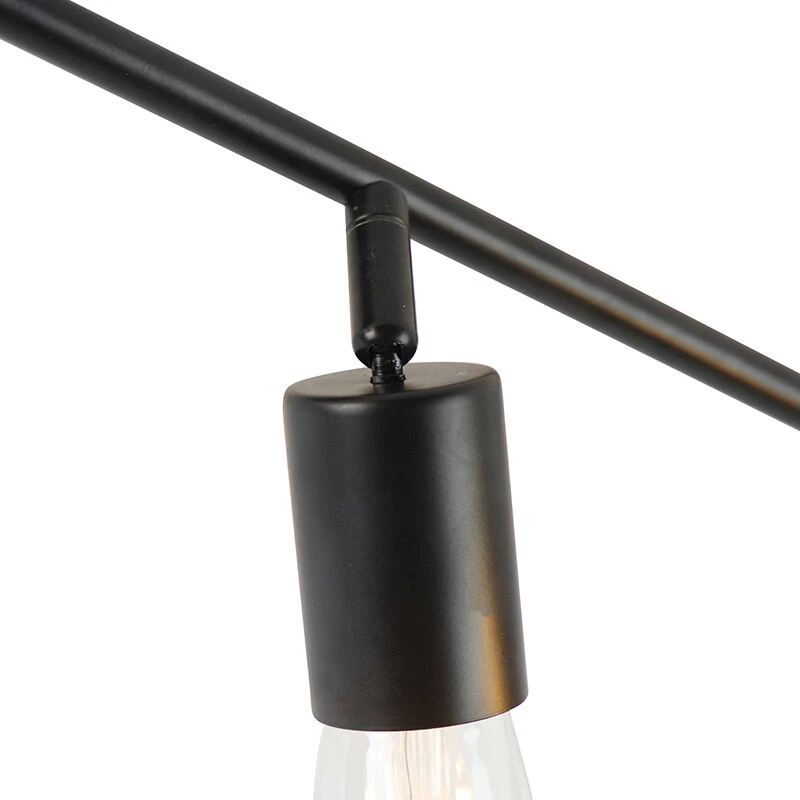 Rabatt 🌟 QAZQA Modernes Spotschwarz 4-Licht verstellbar - Facil 🔥 3 Rabatt 🌟 QAZQA Modernes Spotschwarz 4-Licht verstellbar - Facil 🔥 – Bild 3