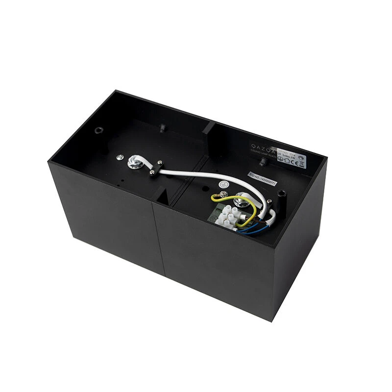 Rabatt ❤️ QAZQA Design Spot schwarz rechteckig 2-flammig - Box 🌟 7 Rabatt ❤️ QAZQA Design Spot schwarz rechteckig 2-flammig - Box 🌟 – Bild 7