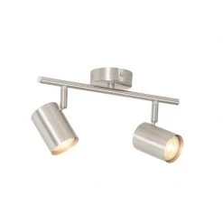 Angebote ✔️ QAZQA Moderne Deckenleuchte Stahl 2-flammig verstellbar - Jeana 😉 -Deckenleuchten Verkaufs-Shop 2579 103880 9