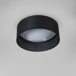 Beste Bewertungen von 🌟 QAZQA Deckenleuchte schwarz 28 cm inkl. LED - Drum Combi 🎉 -Deckenleuchten Verkaufs-Shop 2586 93957 7