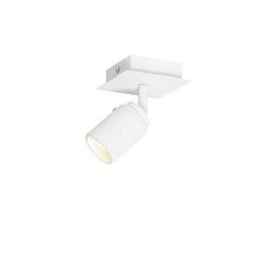 Großhandel ✨ QAZQA Professional Moderne badkamer spot wit vierkant IP44 - Ducha 💯 -Deckenleuchten Verkaufs-Shop 2606 105230 7