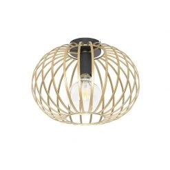 Aktion 😀 QAZQA Design Deckenleuchte Messing 30 cm - Johanna ⌛ -Deckenleuchten Verkaufs-Shop 2621 103614 12