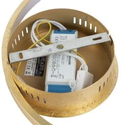 Bestes Angebot 👏 QAZQA Art Deco Deckenleuchte gold dimmbar inkl. LED - Rowan 🎉 -Deckenleuchten Verkaufs-Shop 2625 98207 12