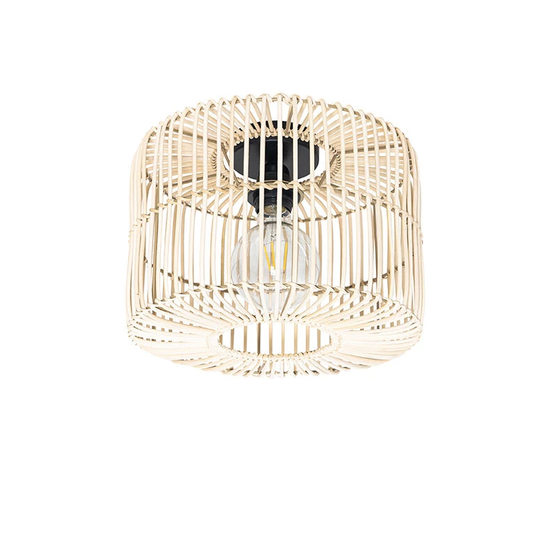 Angebote 🌟 QAZQA Orientalische Deckenlampe aus Rattan - Maud ⭐ 12 Angebote 🌟 QAZQA Orientalische Deckenlampe aus Rattan - Maud ⭐ – Bild 12