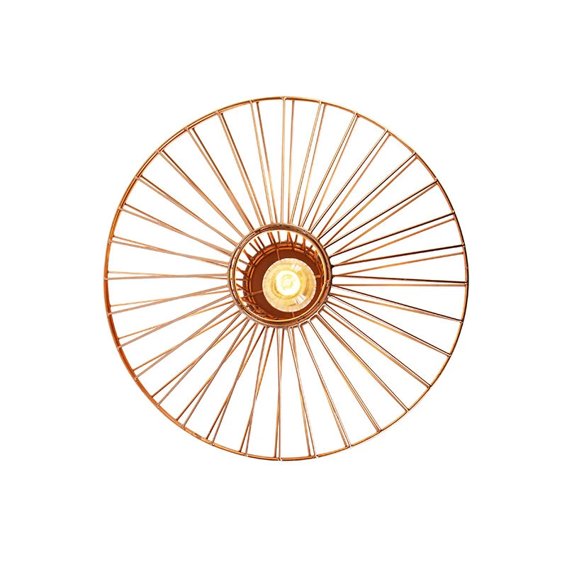 Billig 😍 QAZQA Design-Deckenleuchte Kupfer - Zahra 😉 8 Billig 😍 QAZQA Design-Deckenleuchte Kupfer - Zahra 😉 – Bild 8