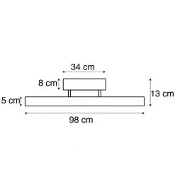 Bestpreis ⭐ MTK Leuchten Land Deckenleuchte Holz inkl. LED 3-Stufen dimmbar - Holz ❤️ -Deckenleuchten Verkaufs-Shop 2686 103841 4