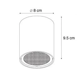 Brandneu 👏 QAZQA Designspot weiß - Tubo Honey 😀 -Deckenleuchten Verkaufs-Shop 2698 98851 4