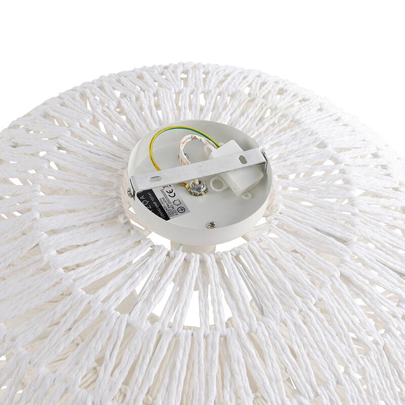 Aktion ✨ QAZQA Retro Deckenleuchte weiß - Lina ❤️ 9 Aktion ✨ QAZQA Retro Deckenleuchte weiß - Lina ❤️ – Bild 9