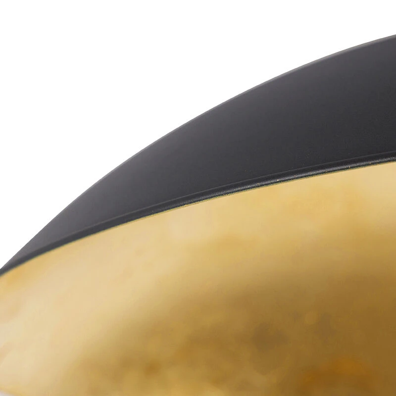 Billig 🔔 QAZQA Vintage Deckenleuchte schwarz mit Gold 60 cm - Emilienne Novo 🤩 6 Billig 🔔 QAZQA Vintage Deckenleuchte schwarz mit Gold 60 cm - Emilienne Novo 🤩 – Bild 6