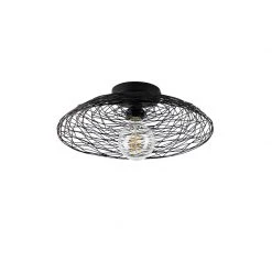 Blitzangebot 🎉 QAZQA Orientalische Deckenleuchte schwarz 40 cm - Glan 🤩 -Deckenleuchten Verkaufs-Shop 2737 103106 11