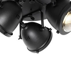 Neu 🤩 QAZQA Industriële spot zwart rond verstelbaar 3-lichts - Emado ✔️ 15 Neu 🤩 QAZQA Industriële spot zwart rond verstelbaar 3-lichts - Emado ✔️ -Deckenleuchten Verkaufs-Shop 2763 105753 4