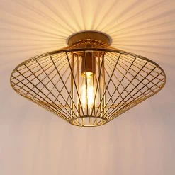 Auslauf 🌟 QAZQA Design-Deckenleuchte Gold - Zahra 👍 20 Auslauf 🌟 QAZQA Design-Deckenleuchte Gold - Zahra 👍 -Deckenleuchten Verkaufs-Shop 2769 104524 9