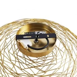 Angebote ✨ QAZQA Orientalische Deckenleuchte Gold 40 cm - Glan 🤩 -Deckenleuchten Verkaufs-Shop 2770 103105 7