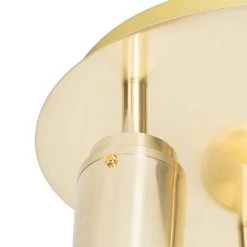 Bester Verkauf 🔥 QAZQA Moderner Badstrahler Messing 3-flammig IP44 - Ducha 💯 -Deckenleuchten Verkaufs-Shop 2780 104393 6