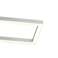 Schlussverkauf 💯 QAZQA Deckenleuchte Stahl inkl. LED 3-stufig dimmbar - Plazas Novo ⌛ -Deckenleuchten Verkaufs-Shop 2787 102925 8