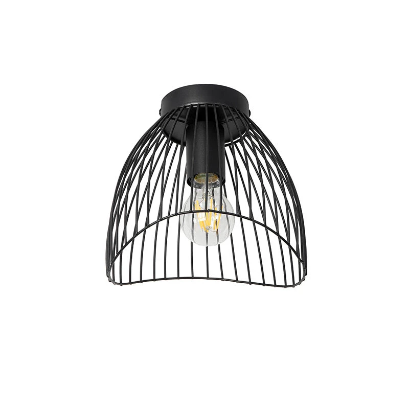 Blitzangebot 🤩 QAZQA Design Deckenleuchte schwarz 20 cm - Pua 🥰 12 Blitzangebot 🤩 QAZQA Design Deckenleuchte schwarz 20 cm - Pua 🥰 – Bild 12