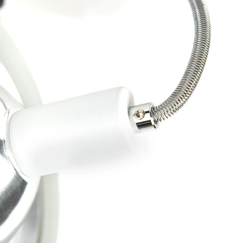 Schlussverkauf 🧨 QAZQA Design Spot weiß 1-flammig einstellbar - Nox 🛒 7 Schlussverkauf 🧨 QAZQA Design Spot weiß 1-flammig einstellbar - Nox 🛒 – Bild 7