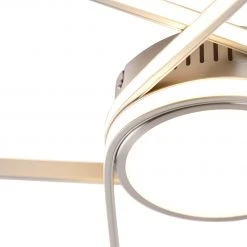 Bester Verkauf 🔔 QAZQA Design Deckenleuchte Stahl inkl. LED 3-stufig dimmbar - Spas 😉 -Deckenleuchten Verkaufs-Shop 2818 102940 6