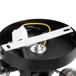 Angebote 🎁 QAZQA Deckenleuchte schwarz mit Rauchglas 40 cm 4-flammig - Explode 😍 -Deckenleuchten Verkaufs-Shop 2819 104556 9