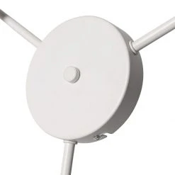 Bestes Angebot 🎉 QAZQA Plafondlamp wit grijs en bruin 3-lichts - Multidrum 🎁 -Deckenleuchten Verkaufs-Shop 2829 105741 4