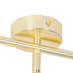 Budget 💯 QAZQA Moderne Deckenleuchte Messing 3-flammig verstellbar - Jeana 🥰 -Deckenleuchten Verkaufs-Shop 2854 103881 5