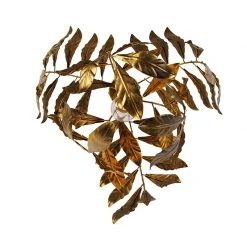 Billig 🔥 QAZQA Vintage Deckenlampe Antik Gold 45 cm - Linde 🥰 -Deckenleuchten Verkaufs-Shop 2872 106086 7