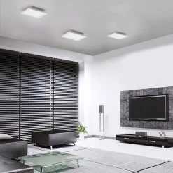 Schlussverkauf ✔️ Paul Neuhaus Deckenleuchte weiß 30 cm inkl. LED mit Fernbedienung - Orch 🧨 -Deckenleuchten Verkaufs-Shop 2875 102723 8