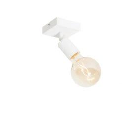 Beste Bewertungen von 🎉 QAZQA Moderne spot wit vierkant - Facil 🔥 -Deckenleuchten Verkaufs-Shop 2885 105776 6